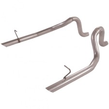 Flowmaster For 87-93 Mustang Prebent Tailpipes - 2.50 In. Rear Exit Pair Flowmaster For 87-93 Mustang Prebent Tailpipes - 2.50 In. Rear Exit Pair