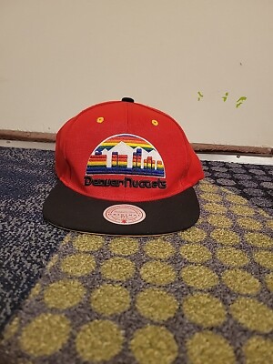 Red Denver Nuggets Flat Bill Hat