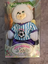 rare fisher price vintage collectible briarberry bear berrynicole soccer bear