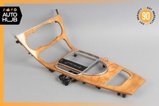 05-12 Mercedes R230 SL500 SL550 Center Console Trim Bezel Chestnut Wood OEM