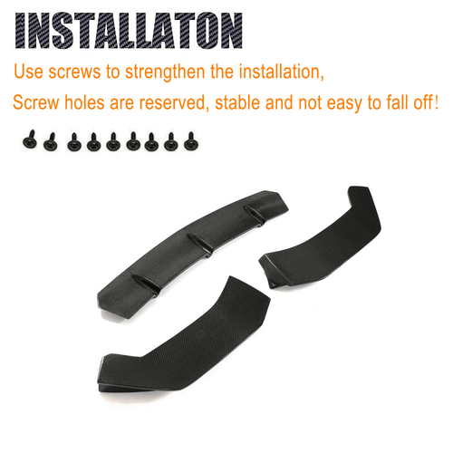 Alerón divisor delantero labio delantero de carbono se adapta al paquete BMW G30 G38 M 2017-2020 - Imagen 9 de 11
