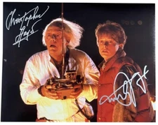 BACK TO THE FUTURE SIGNED PHOTO AUTOGRAPH ORIGINAL SIGNATURE 8X10 REPRINT