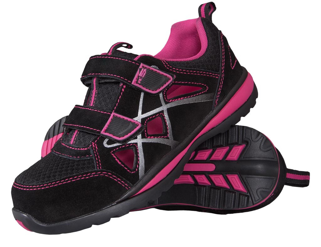 Sandale de sécurité femme soulagement pieds sensibles chaussure travail