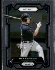 ⚾️ 2024 Max Anderson RC Detroit Tigers Panini-Prizm #98 MLB 