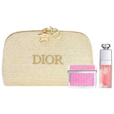 Dior Lip and Cheek Pink Slow Ritual - 3pc Set, Blush, Lip Gloss
