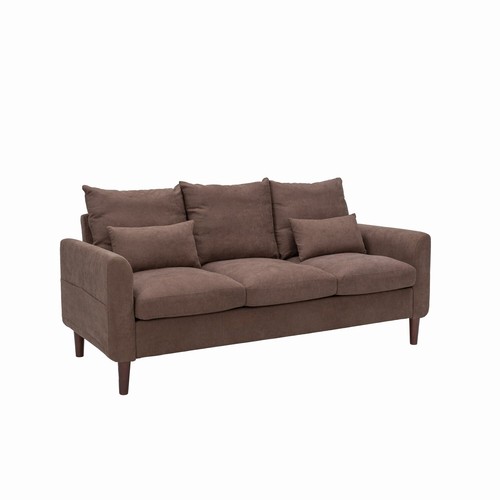 Modern L-Shaped Corner Sofa 2 3 Seater Armchair Couch With Footstool - Picture 274 of 411