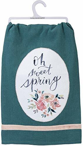 Primitives by Kathy Oh Sweet Spring Dish Towel - Picture 1 of 1