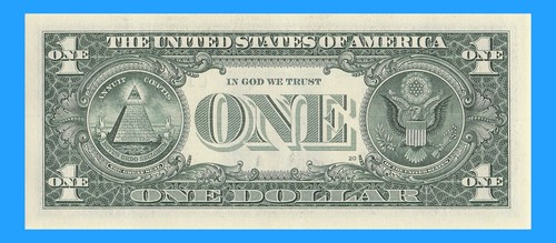1923 1876 Tombstone Date Note Fancy Serial Number One Dollar Bill - Picture 8 of 11