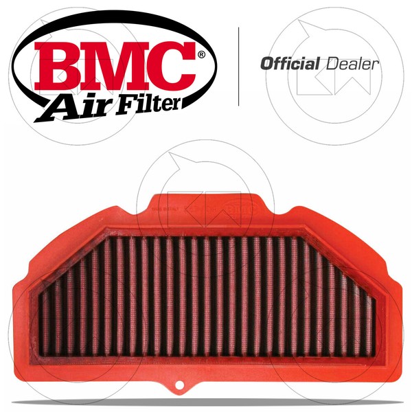 Luftfilter BMC FM557/04 Sportlich Waschbar Moto Suzuki GSX-R 1000 Jahr 2011-image