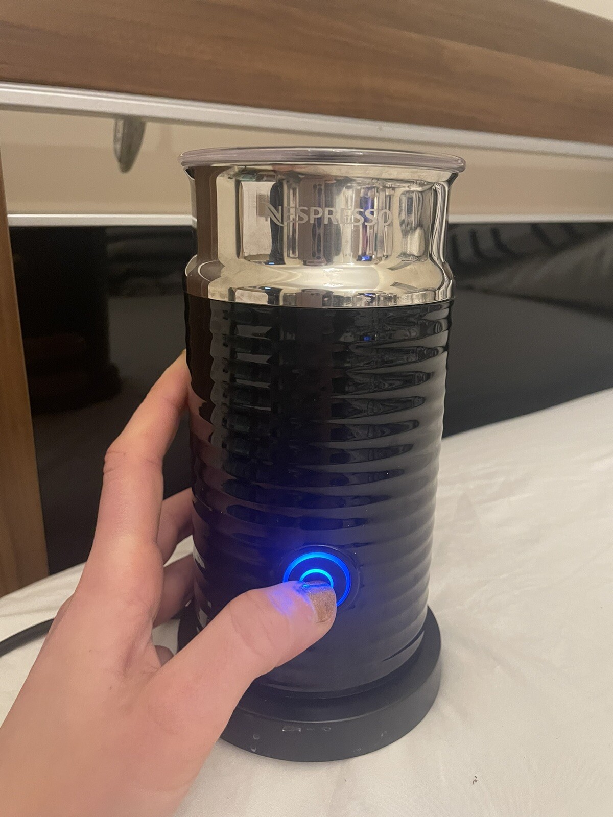 nespresso milk frother eBay