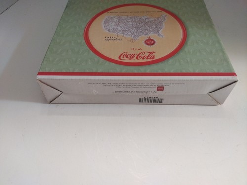 Coca-ColaTranscontinental Mileage and Driving Time Ceramic Trivet E3 - Picture 3 of 5