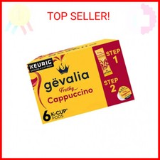 Gevalia Frothy 2-Step Cappuccino Espresso Keurig K-Cup Coffee Pods  Froth Packe