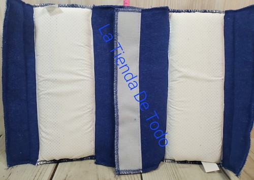 PAIR OF BLUE WHEELCHAIR ARM REST ARMREST PADS SOFT SHEEPSKIN STYLE COVER READ - Picture 8 of 8