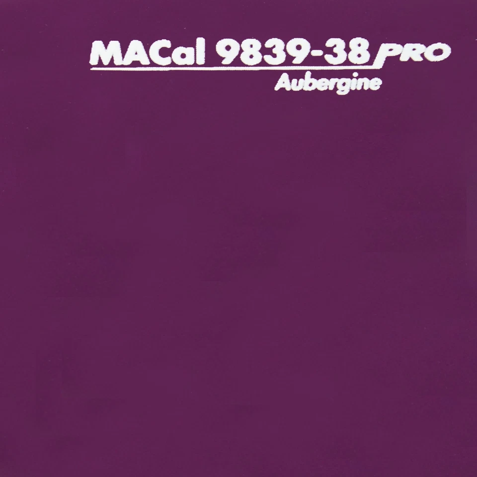 MACTAC 1 m (15,95 € /m) Plotterfolie aubergine glänzend Selbstklebefolie 61,5 cm
