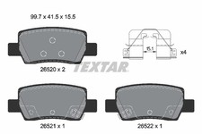 BREMSBELAGSATZ FÜR HYUNDAI KONA (SX2) - TEXTAR 2652001