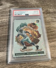 2022 Donruss Optic Micah Parsons Downtown Prizm PSA 10 Cowboys Packers Gem 