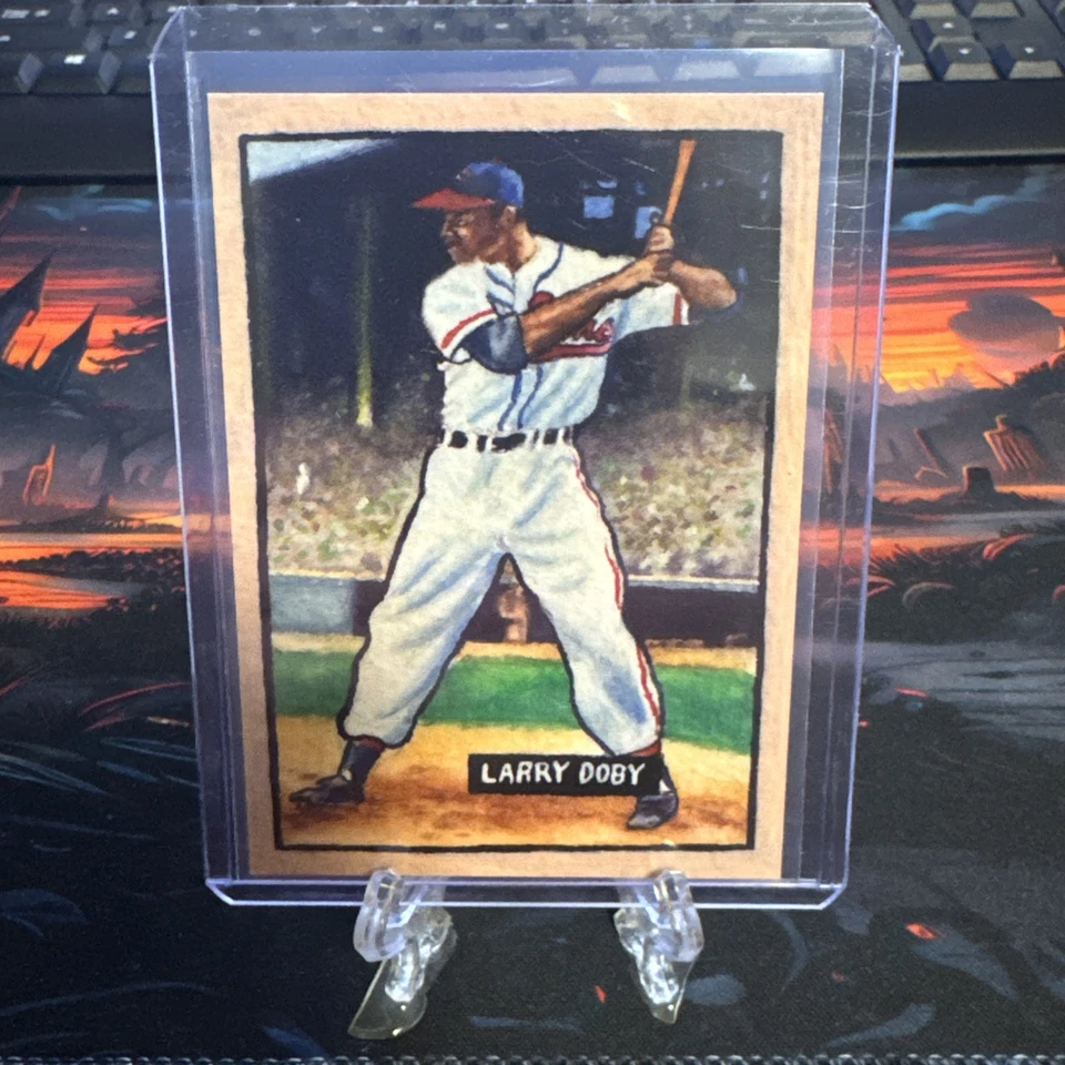 2025 Topps Shoes Box Treasures Larry Doby #B51-6 Cleveland Indians - Изображение 2 из 3