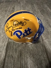 TONY DORSETT SIGNED PITT PANTHERS MINI HELMET AUTOGRAPHED PSA/DNA COA HEISMAN