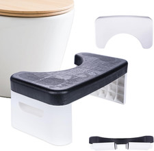 Coldcool Folding Toilet Stool 6.7In, Foot Rest for Potty.  Fits All Ages, Promo