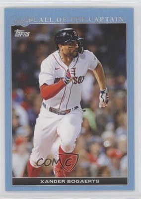 2022 Topps Derek Jeter Call of the Captain Sky Blue 134/150 Xander Bogaerts 0ly5