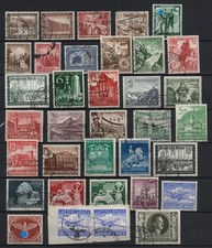 Briefmarken Sammlung   Deutsches Reich 1936 - 43   s. Scan