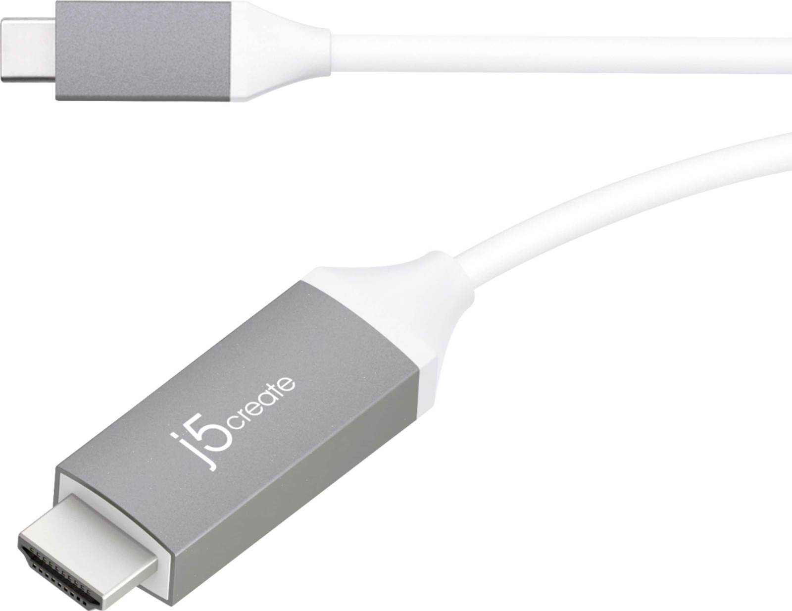 J5create - Кабель USB-C для подключения к 4K HDMI - серый 5590₽