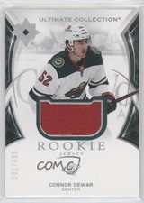 2021 Upper Deck Ultimate Collection Rookies Jersey 391/699 Connor Dewar #183 gz3