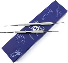 , 2Pcs Toenail Lifter Tool - Stainless Steel Ingrown Toenail Lifter with Toenail