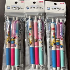 Minions JETSTREAM Ballpoint Pens, Set of 3, Pack of 3 cacfd7