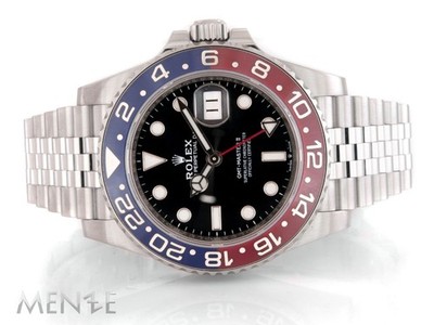 Rolex GMT Master II ''Pepsi'' Jubilee 126710BLRO Stahl B+P 07/2018 Uhr (14619)
