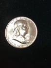 1959-D Silver Franklin Half GEM BU FBL For Birth Year Gift Someone 67 Years Old!
