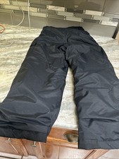 Columbia Omni Heat Kids Insulated Ski Pants Black Unisex XS 4 Bugaboo Snow