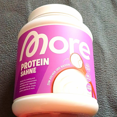 More Nutrition Protein Sahne Pulver zum Kochen & Backen 600 g