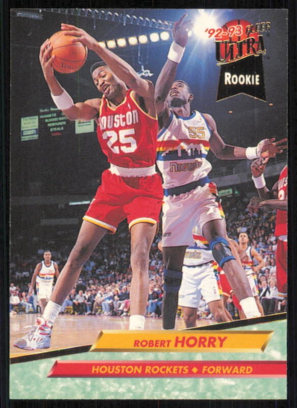 1992 ULTRA ROBERT HORRY 271 MINT RC BASKETBALL HOUSTON ROCKETS