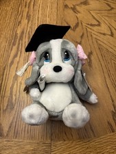 Applause Sad Sam and Honey Girl Graduation Plush NWT Vintage 1980s 10"