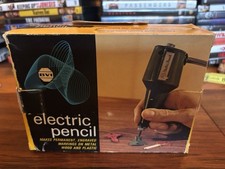 Vintage NOS BVI Electric Pencil, Model V-69G Compact Engraving Tool MADE IN USA