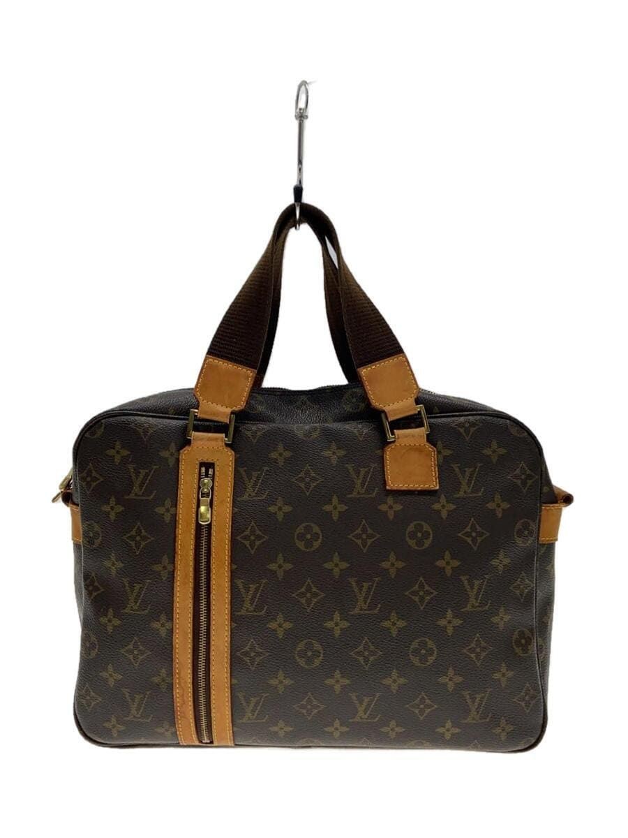 LOUIS VUITTON Handbag Sack Bosphol_Monogram Canvas_BRW PVC Brown Used
