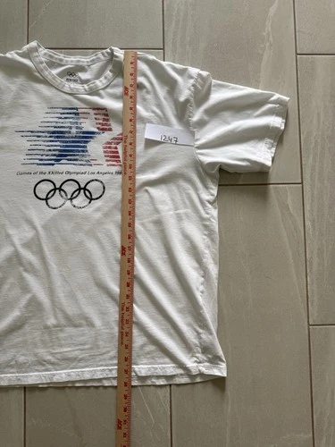 Olympic Heritage Los Angeles 1984 Olympics Oversized T Shirt XL LA84 image 9