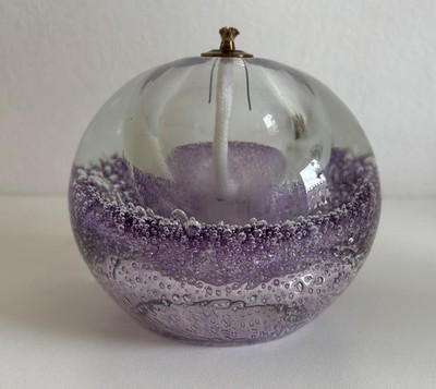 Royal Limited Crystal  Paperweight/ Öl - Lampe, Lila