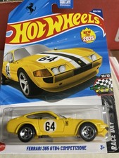 Lot of TWO 2025 Hot Wheels FERRARI 365 GTB4 COMPETIZIONE-HW RACE DAY 10/10 