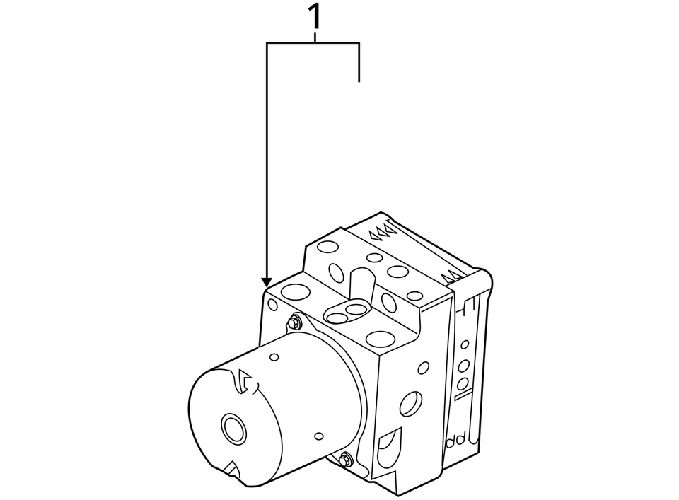 Conjunto de piezas de freno antibloqueo sin estacionamiento automático para BMW X6 15-19 2034838 Foto 4 de 4