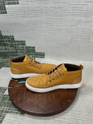 Timberland Boots Mens Size 10 M Davis Square Chukka Wheat 