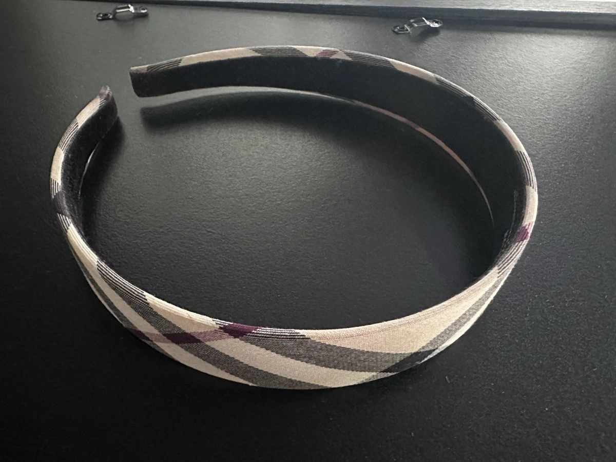 Burberry Nova Check Headband for sale - eBay