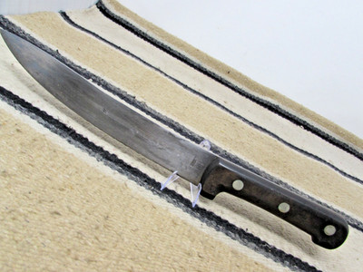 Nice Clean Sharp Vintage J A Henckels Twin Works Germany Knife 10 in. Blade