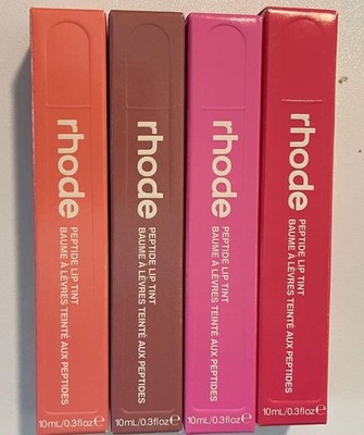 Rhode Peptide Lip Tint - Guava Spritz, Salty Tan, Shortcake, Peach Pit