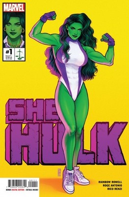 She Hulk  #1 (NM)`22 Rowell/ Antonio  (Cover A)