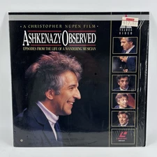 ASHKENAZY OBSERVED Laserdisc LD VERY GOOD CONDITION VERY RARE GREAT DOCUMENTARY!