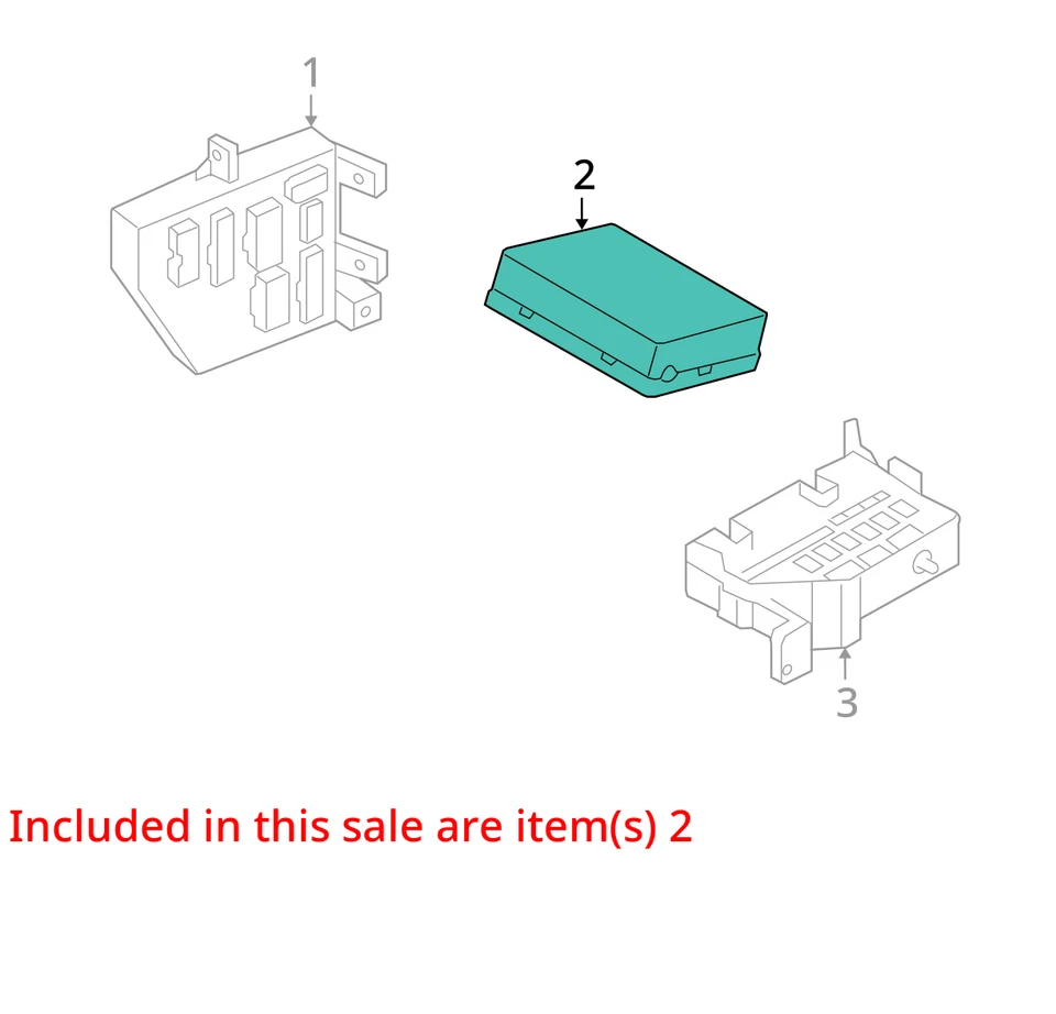 Chassis ECM Body Control BCM Right Hand Dash Automatic Fits 12-13 SOUL 1689365 Foto 3 de 4