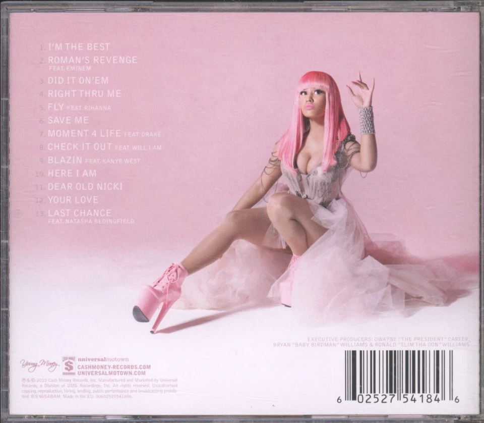 Nicki Minaj Pink Friday CD Europa Cash Money 2010 00602527541846 - Bild 2 von 3