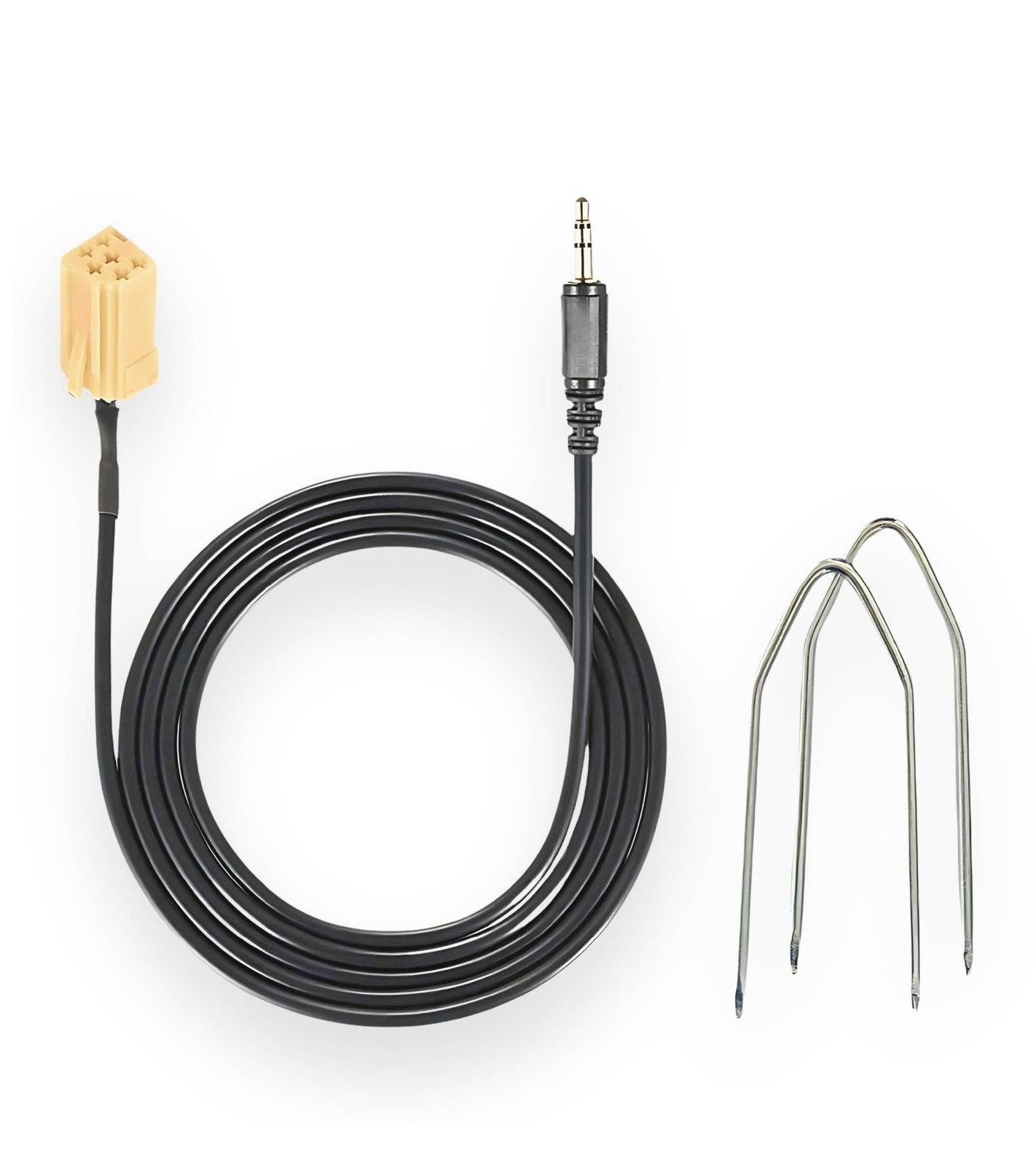 CAVO AUX AUDIO+ KIT SMONTAGGIO AUTORADIO BLAUPUNKT FIAT PUNTO PANDA LANCIA ALFA foto 4